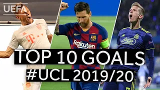 DANI OLMO, KIMMICH, MESSI: #UCL 2019/20 Top Ten GOALS