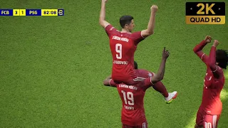 eFootball 2022(Pes 2022) Gameplay - Bayern Munich Vs PSG Full Match [PC 2K 60 FPS]