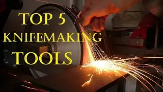 TROLLSKY'S TOP 5 KNIFEMAKING TOOLS [Trollsky Knifemaking]