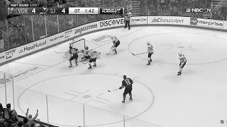 Barclay Goodrow SCORES! | VGK blows 3-0 lead to lose 5-4 in OT