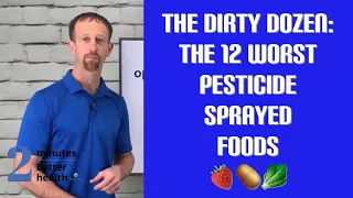 The Dirty Dozen™️- The 12 WORST Pesticide Sprayed Foods | 2 Minutes to Better Health