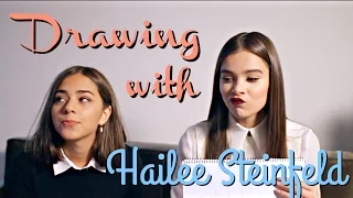 DRAWING CHALLENGE WITH HAILEE STEINFELD | SofiaBBeauty