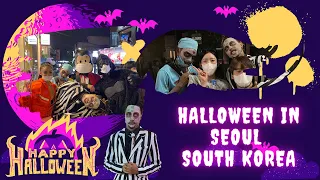 Halloween in Seoul South Korea