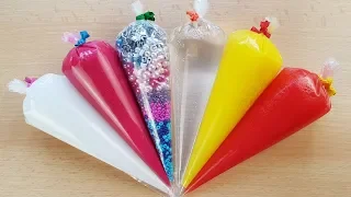 Making Slime Piping Bags - Crunchy Slime #4