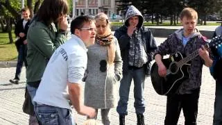 На occupynskTV песня про кактус и не  только