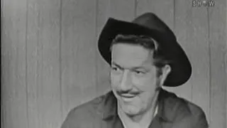 What's My Line? - Richard Boone; Van Heflin [panel] (Jan 18, 1959)