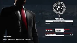 Freeform Training Any% Speedrun - 0:06 | HITMAN 3