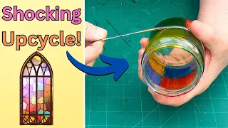 How To Turn Old Glass Jars Into Stained Glass Masterpieces!