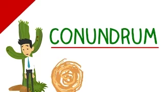 Learn English Words - Conundrum (Vocabulary with Pictures)