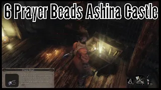 Sekiro Shadows Die Twice All Prayer Bead Locations Ashina Castle (Vitality & Posture Upgrades)