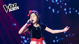 Laura Doria canta Cucurrucucú Paloma - Audiciones a ciegas | La Voz Kids Colombia 2018