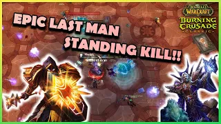 EPIC LAST MAN STANDING KILL!! | Daily Classic WoW Highlights #122 |