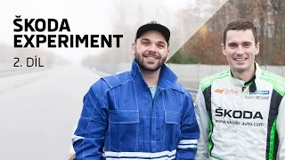 ŠKODA Experiment: Poradí si s překážkovou dráhou lépe závodník Jan Kopecký nebo Youtuber Pedro?