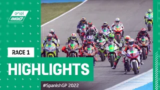 MotoE™ 2022 #SpanishGP | Race 1 Highlights🔋