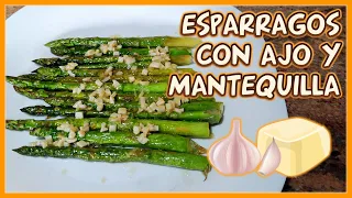 Espárragos con Ajo y Mantequilla