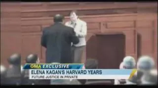 Elena Kagan's Harvard Colleagues Open Up