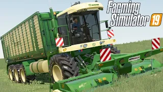 BOTANDO PRESSÃO NA CEIFADEIRA DE GRAMA | Farming Simulator 19 | Lone Oak Farm - Episódio 19