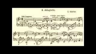 Mahler Adagietto per Piano Solo ~ Visconti Death in Venice