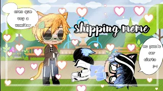 shipping (meme) gacha club { el increíble mundo de gumball}♡♡