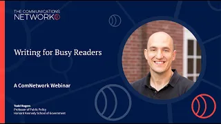 WEBINAR: Writing for Busy Readers