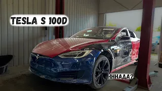 Tesla Model S 100D з аукціону Copart. За скільки можна пригнати Теслу?