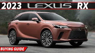 The "OFFICIAL" 2023 Lexus RX buying guide - 350/350h/450h+/500h