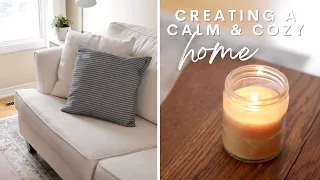 10 Ways to Create a Calm & Cozy HOME