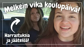 VIKA KOULUPÄIVÄ ENNEN KESÄLOMAA (Sofia sai piilarit!!)