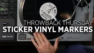 Marking Vinyl Records With Stickers: Throwback Thursday DJ Technique