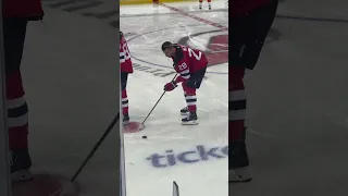 NJ Devils Timo Meier FIRST LOOK in his NEW jersey Number in Warmups 1st Preseason Game