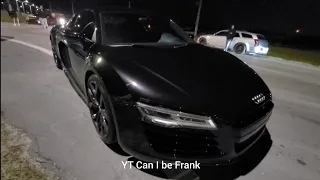 Audi R8 V10 Dual Clutch 93 vs Camaro SS 1LE FBO E85 10 Speed