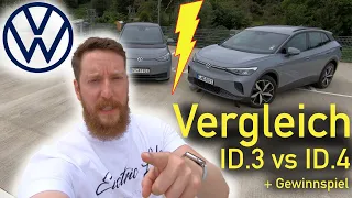 VERGLEICH VW ID Pure | ID.3 Pure | ID.4 Pure Performance | REVIEW | Außen | Innen | CHRIS GRNWLD