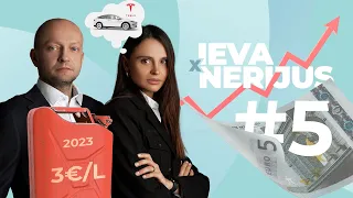 Ieva x Nerijus #5 rekordinis kainų augimas - taupyti ar išlaidauti?