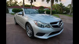 Here's why I Like to Buy Used Cars From Germans - 2014 Mercedes-Benz E 350 Convertible Full Review