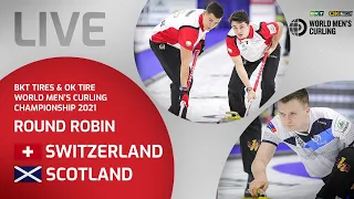 Switzerland v Scotland - Round Robin - World Men's Curling Championship 2021