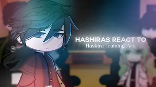 HASHIRAS REACT TO HASHIRA TRAINING ARC | SHORT | GACHA CLUB