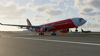 Airbus A330-300 Take Off in X-Plane 12