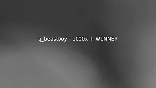 TJ_beastboy - 1000x COOLER + W1NNER - Lyrics