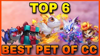 Top 6 Pet Of Castle Clash | Did You Know.?