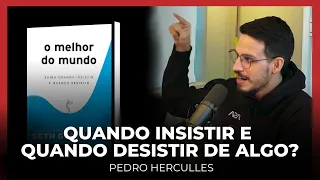 Quando insistir e quando desistir de algo? O MELHOR DO MUNDO - Seth Godin (PEDRO HERCULLES)