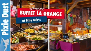 🍽 Buffet La Grange at Billy Bob's in Disney Village Disneyland Paris 2022