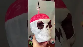 Brainy skull Candle || Halloween