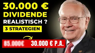 Wie du 2.500 € pro Monat passiv verdienst? – 3 Dividendenstrategien