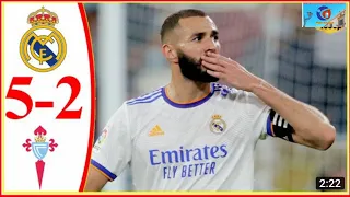 Real Madrid vs celta Vigo 5-2 extended Highlights & All goals 2021 HD.