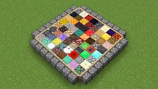all minecraft blocks combined