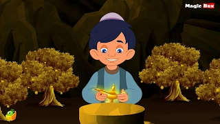 ｡◕‿◕｡ ➺ Aladdin And Magician - Arabian Nights In English - Cartoon / Animated Stories