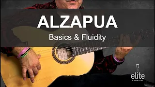 EliteGuitarist.com - Alzapua Basics, Fluidity & Demonstration in Solea & Seguiryia by Ricardo Marlow