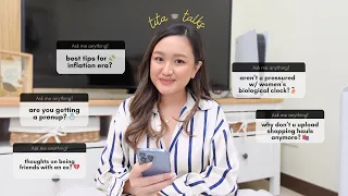 let's talk about money, relationship, career & adulting | tita talks 🍵