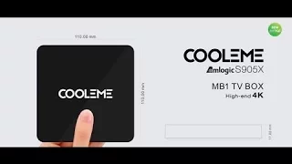 Cooleme mb1 - Tv Box на Amlogic S905X, шустрая приставка: обзор, тесты, разборка