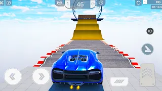 Impossible Tracks Driving Bugatti Chiron - Skill Test: Online | Android GamePlay
